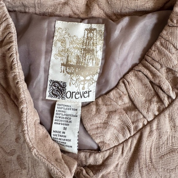 Forever Light Tan Textured Coat - Picture 9 of 14